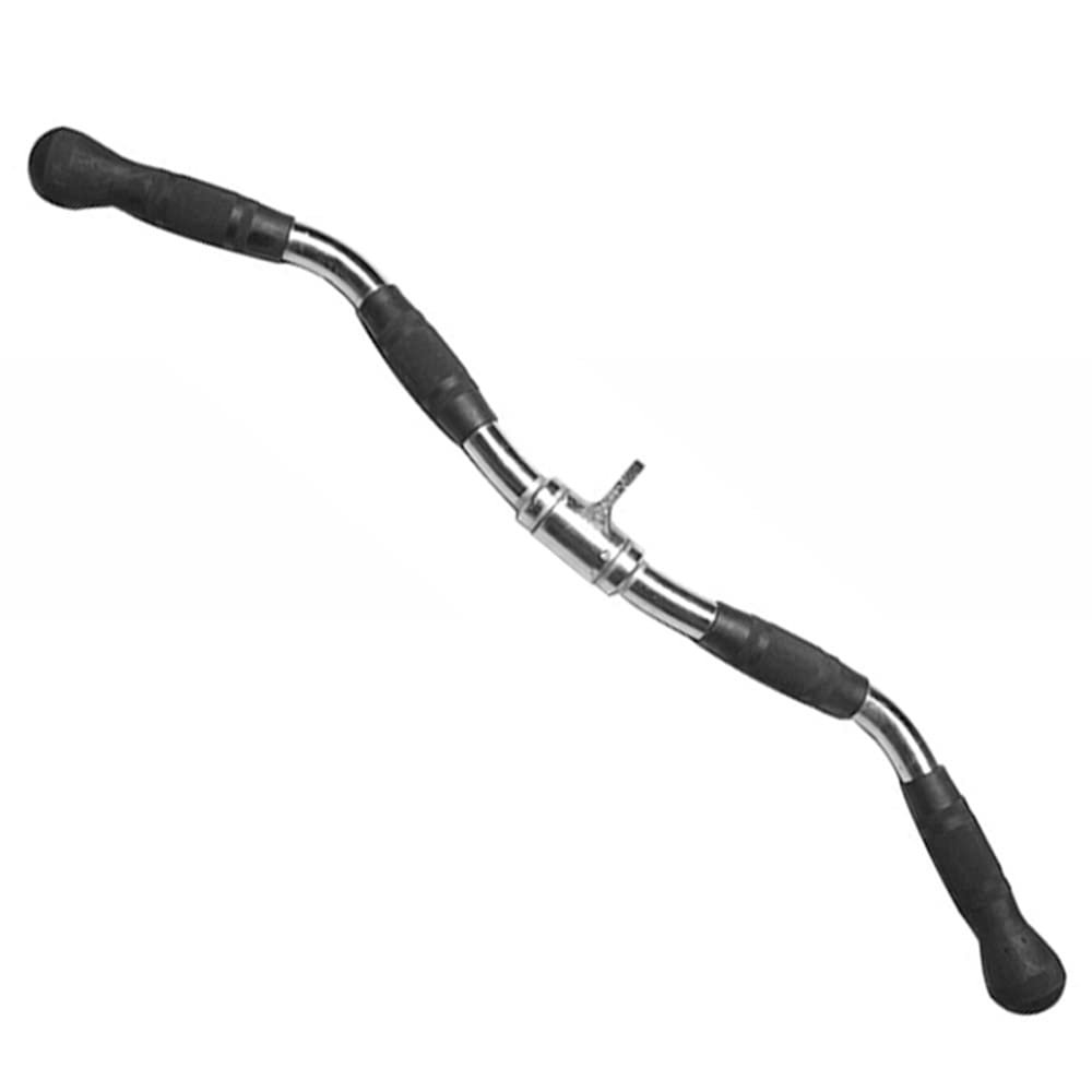 MNNM LAT Pull Down Bar, LAT Bar Cable Machine Attachment, Pull Down Attachment Exercises Back Tricep Bicep for Fitness, Strength Workout, Body Training, 30 Inch