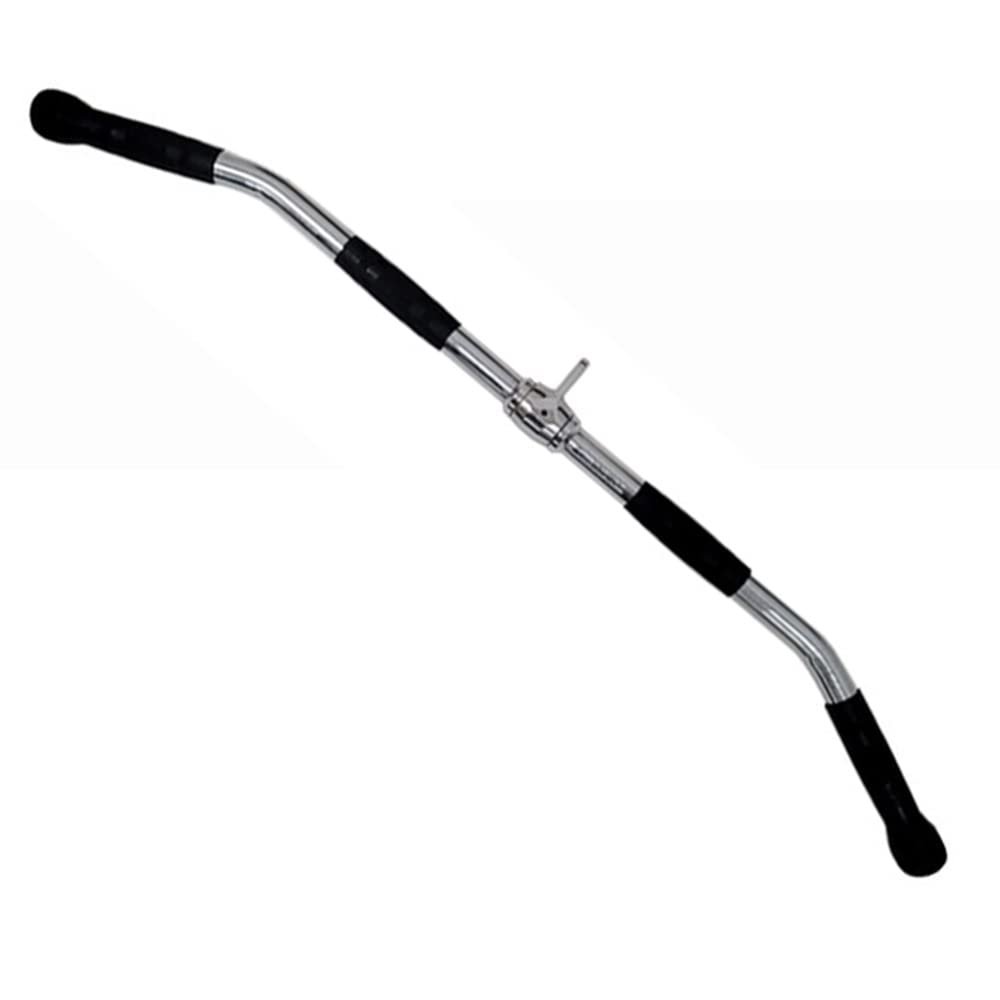 MNNM Rotating LAT PullDown Bar, Tricep Press Down Bar, Weight Machine Accessories for Exercise Handle, Pull Down Attachment for Gym (Size : 93cm)