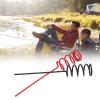 Spiral Fishing Rod Stand, Spiral Fishing Rod Holder 2Pcs Simple Operation Coating for Most Places view 2