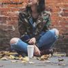 emersongear Vintage Style BDU Jacket,Zip Up Tactical Windbreaker Jaquette for Women,Daily Wear view 2