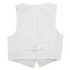 Huimingda Kids Boys Formal Vest Floral Pattern Dress Vest Gentleman Waistcoat Suits Vest Birthday Party Blazer Tops Gold 5-6 Years view 3