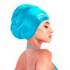 BRDLOCK Extra Large Swim Cap for Women Swimming Cap for Braids Dreadlocks Long Hair Locs 100% Silicone Waterproof Swimming Cap Keep Your Hair Dry view 1