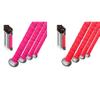 ALIEN PROS 8 Pack Pink & Red Bat Grip Tape for Baseball 1.1MM - Wrap Your Bat for an Epic Home Run view 1