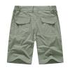 BASUDAM Men's Cargo Hiking Shorts Stretch Quick Dry Lightweight Work Shorts 6 Pockets for Camping Travel Sage Green 34 view 2