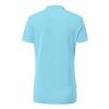 BASUDAM Women's Golf Polo Shirts V-Neck Short Sleeve Collarless Tennis Running T-Shirts Quick Dry Sky Blue XXL view 3