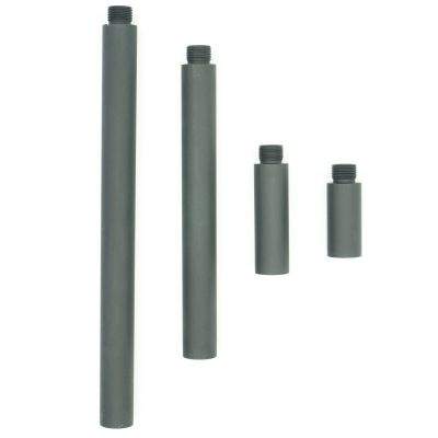 AOOHYEO 14mm CCW to 14mm CCW 0.8 2.4 4.8 7.1 Outer Diameter 0.75 19mm Black Tube M14x1 Left Threaded Extension Accessories Four Pieces (Black)