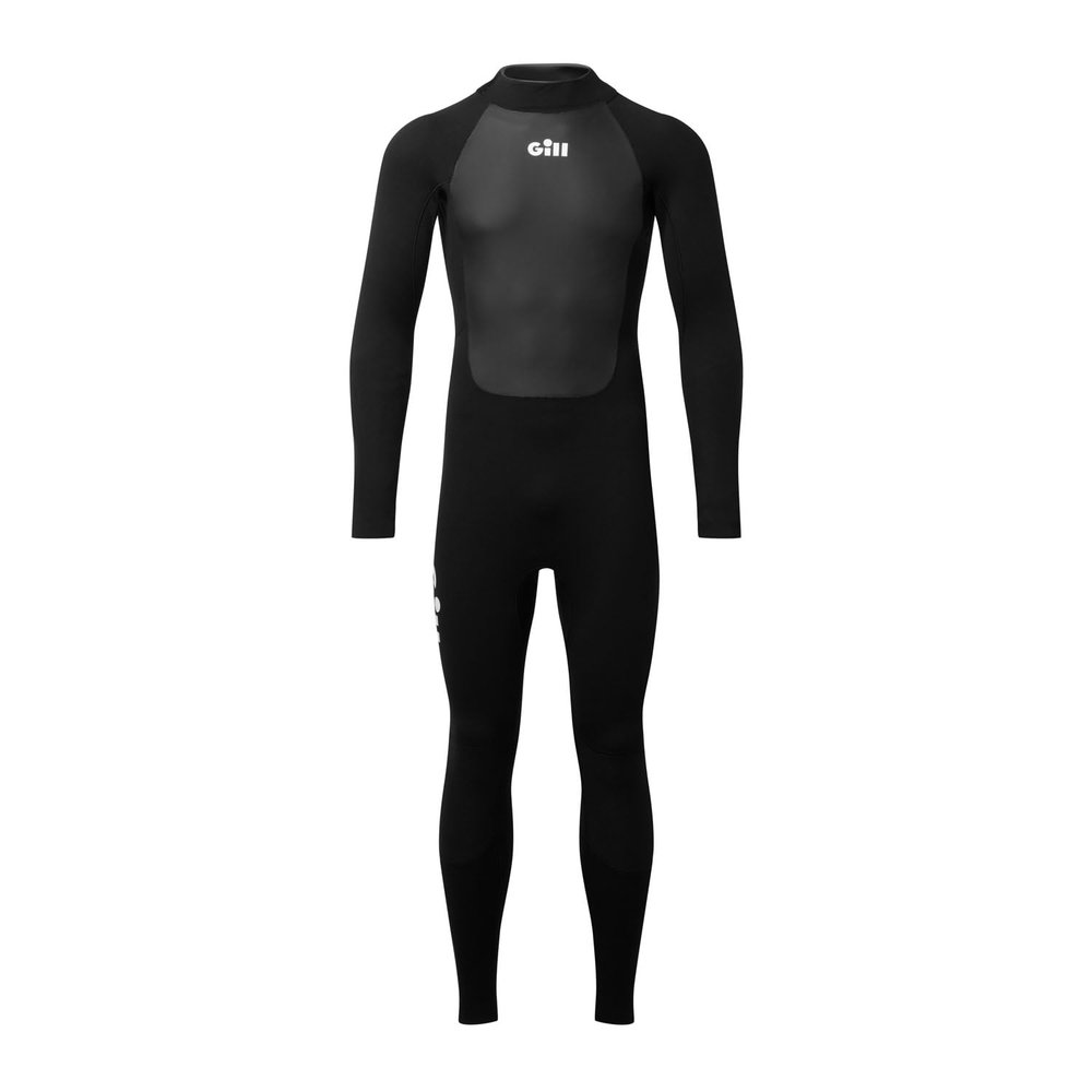 Gill Junior Kids Pursuit 4/3mm Neoprene Full Body Long Sleeve Wetsuit - Water Sport Surfing Paddleboard Swimming