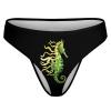 BAIKUTOUAN Watercolor Seahorse Women's Underwear Thongs Sexy Breathable T-Back Panties S view 3