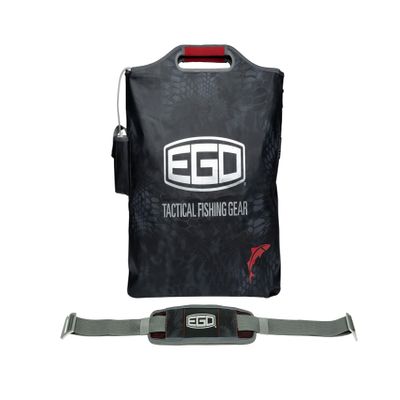 Ego Waterproof Weigh-in Bag for Bass Fishing, Ideal for Fishing Tournaments, Bass Tourneys & Weighing Fish, Top Zipper Closure Durable Fish Bag, Survival Bag Must Have, Typhon Bag