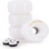 BTFL Outdoor Roller Skate Wheels  38mm x 62mm 80A (luminous, 8) | with Dynamo Installed Quad Light Up Wheels for Double Row Skating and Skateboard 8 Pack view 2