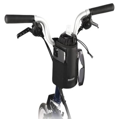 London Craftwork Water Resistant Stem Bag/Bottle Holder for Brompton