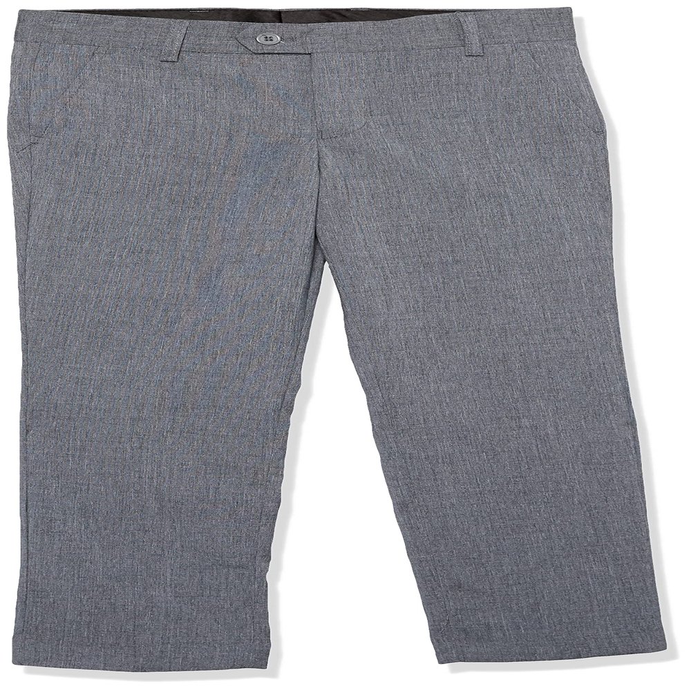 Boy's Slim Fit Solid Textured Pants