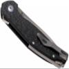 MKM Maniago Knife Makers Goccia Flipper EDC Pocket Knife - M390 Super Steel Drop Point Blade, G10, Micarta, Carbon Fiber, Titanium Handles, Designed by Jens Anso, Made in Italy (Carbon Fiber) view 4