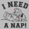 Disney Girl's Nap T-Shirt, Athletic Heather, Medium view 2