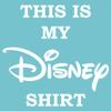 Disney Girl's My Disney Shirt T-Shirt, Tahi Blue, Medium view 2