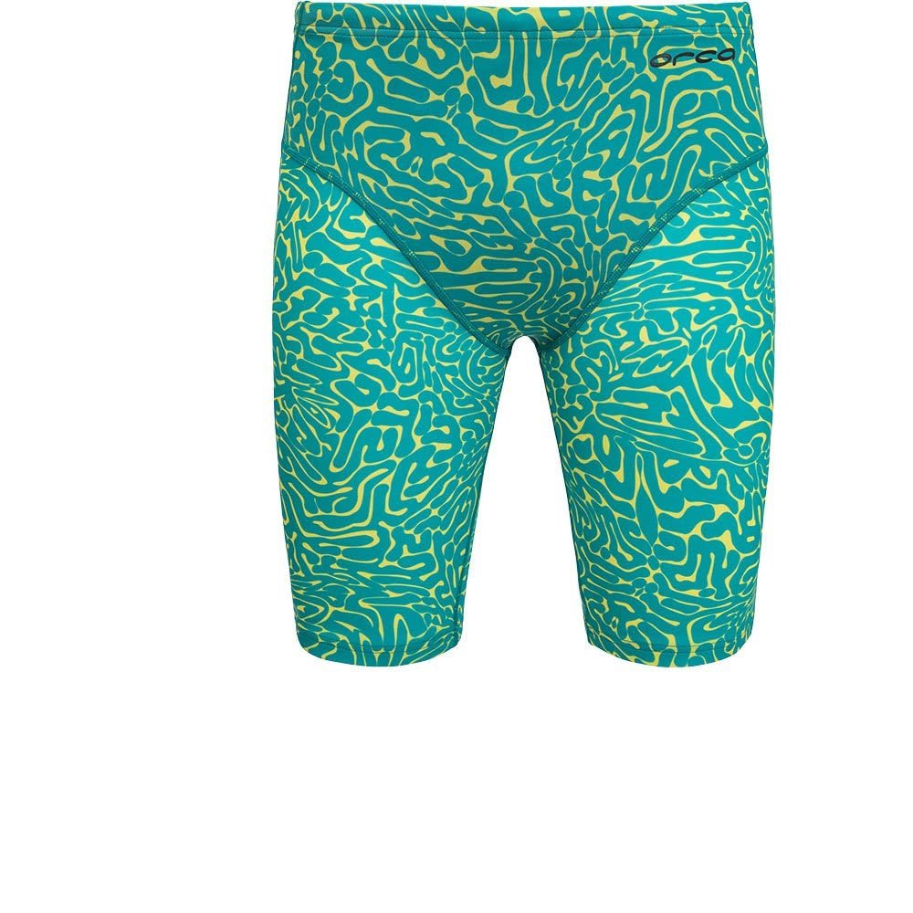 Orca Men's Core Swim Jammer (38, Athletic, Yellow)