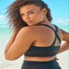 Swimsuits For All Swim 365 Women's Plus Size Scoop Neck Swim Bra - 26, Black view 3