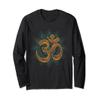Aum Mandala Boho Buddha OM primal sound meditation Long Sleeve T-Shirt view 1