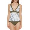 DKNY Women's Swim Tankini, Splash Multi, Small view 1