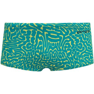 Orca Men's Core Square Leg Swimsuit (38, Athletic, Yellow)