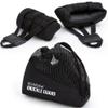 BOXRAW Knuckle Guards for Boxing- Left & Right Pads with Japanese Foam - Hand Guard for Protection - Includes Wash Bag, Black, M view 1