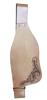CHALLENGER Horse Western Adult Feather Tooled Brown Leather Replacement Saddle Fenders 5229LB view 3