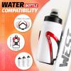 Bike Water Bottle Cage, Durable Ultralight Plastic Water Drink Holder Rack, Lightweight PC Water Bottle Holder for Bicycle, Cycling Bottle Holder Cages for MTB, Road Bike, Mountain Bikes (B) view 2