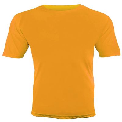 Epic Adult Cool Performance Dry-Fit Crew T-Shirt Jerseys Yellow 2XL