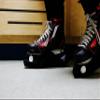 Howies Hockey Tape - Ice Skate Blade Soakers - Royal Blue Youth Skate Guards (Size: Up to 13Y) - Covers and Protects Skate Blades view 4