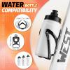 West Biking Bike Water Bottle Cages Ultra-Light Durable PC Bicycle Bottle Holder with Screws Tool, Easy Installation Bicycle Drink Cup Holders Cycling Kettle for MTB Road Bikes view 2