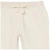 GAP Baby Girls Logo Pull-on Joggers Sweatpants, Heather Grey, 4T US view 3