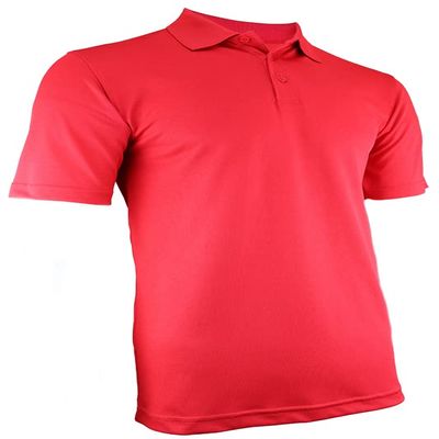 Epic Men's Short Sleeve Polo Shirts Red 3XL
