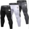 SPVISE Compression Pants Mens Leggings Sports Tights Athletic Bottoms Pant with Pockets Cold Weather Base Layer Workout Gear view 1