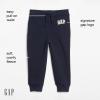 GAP Baby Boys Logo Pull-on Joggers Sweatpants, Red Wagon, 2T US view 2