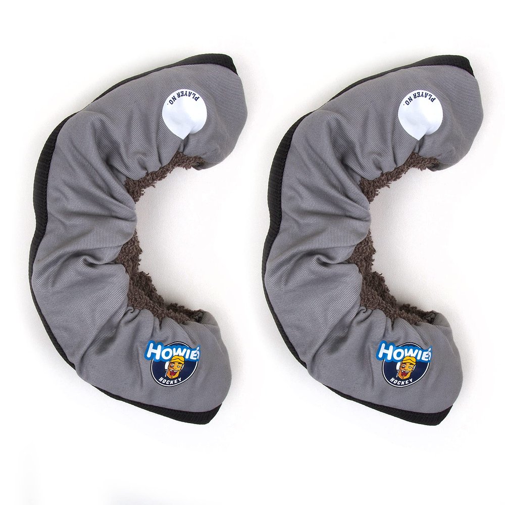 Howies Hockey Tape - Ice Skate Blade Soakers - Gray Junior Skate Guards (Size: 1.0-5.0) - Covers and Protects Skate Blades