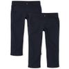 The Children's Place Boys Stretch Skinny Chino Pants,New Navy 2 Pack,18 view 1