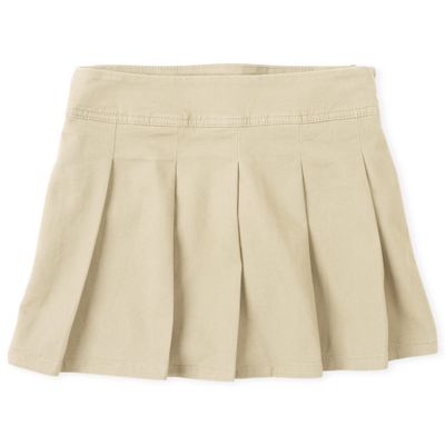 The Children's Place Girls Pleated Skort,Sandy Single,18