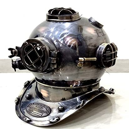 Antique Diving Helmet Deep Sea US Navy Mark V Diving Scuba Divers 18"