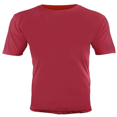 Epic Adult Cool Performance Dry-Fit Crew T-Shirt Jerseys Red 2XL