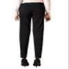 SATINATO Women's Straight Pants Stretch Slim Skinny Solid Trousers Casual Business Office (2, Zipper Free-Black) view 3