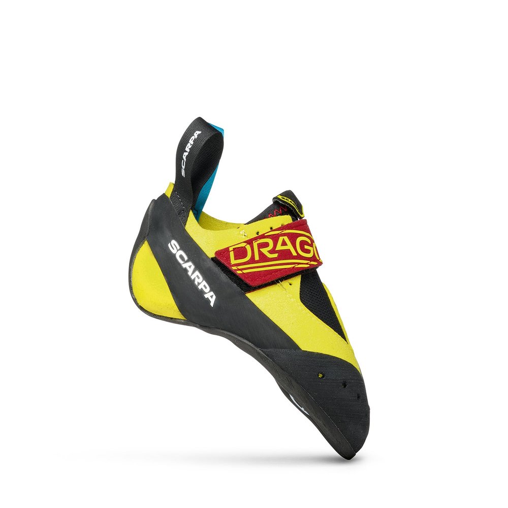 SCARPA Kids' Drago Rock Climbing Shoes for Gym Climbing and Bouldering - Yellow - 1