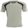 Epic Adult Madrid V-Neck Grey/Black Soccer Jersey 2XL view 2