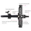 AMEYXGS 9 Inch Archery Recurve Bow Sight Accessories T Shape Target Sight Archery Shooting Adjustable Bowsight with Single Pin Sight for Target Practice view 3