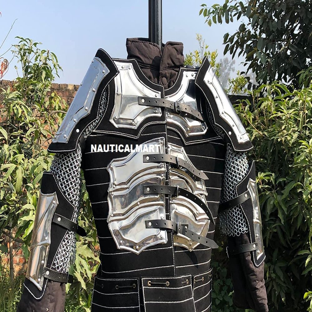 Medieval Knight Collectible Roman Armor Halloween Costume (Complete Set)