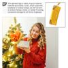 Healifty Sunglasses Case Unisex Eyeglasses Storage Case Eyewear Holder with Metal Hanging Hook Yellow view 3
