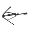 ZSHJGJR Archery Bow Stand Holder Aluminum Alloy Semi-Automatic Foldable Recurve Bow Stand Tripod Bow Stand Protable Bracket Rack for Archery Hunting Shooting Competition (Short, Black) view 3