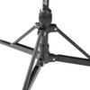 ZSHJGJR Archery Bow Stand Holder Aluminum Alloy Semi-Automatic Foldable Recurve Bow Stand Tripod Bow Stand Protable Bracket Rack for Archery Hunting Shooting Competition (Short, Black) view 4