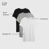 GAP Mens Classic T-Shirt (3-Pack) T Shirt, Multi, Small US view 2