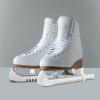 Cosmos 2 Pieces Ice Skate Guards Hockey Shoe Blade Covers Hockey Skates Blade Guards Ice Skating Protector Ice Hockey Equipment with Adjustable Buckle for Ice Skating, Figure Skates, Hockey (White) view 4