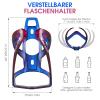 Bike Water Bottle Cage, Durable Ultralight Plastic Water Drink Holder Rack, Lightweight PC Water Bottle Holder for Bicycle, Cycling Bottle Holder Cages for MTB, Road Bike, Mountain Bikes view 2